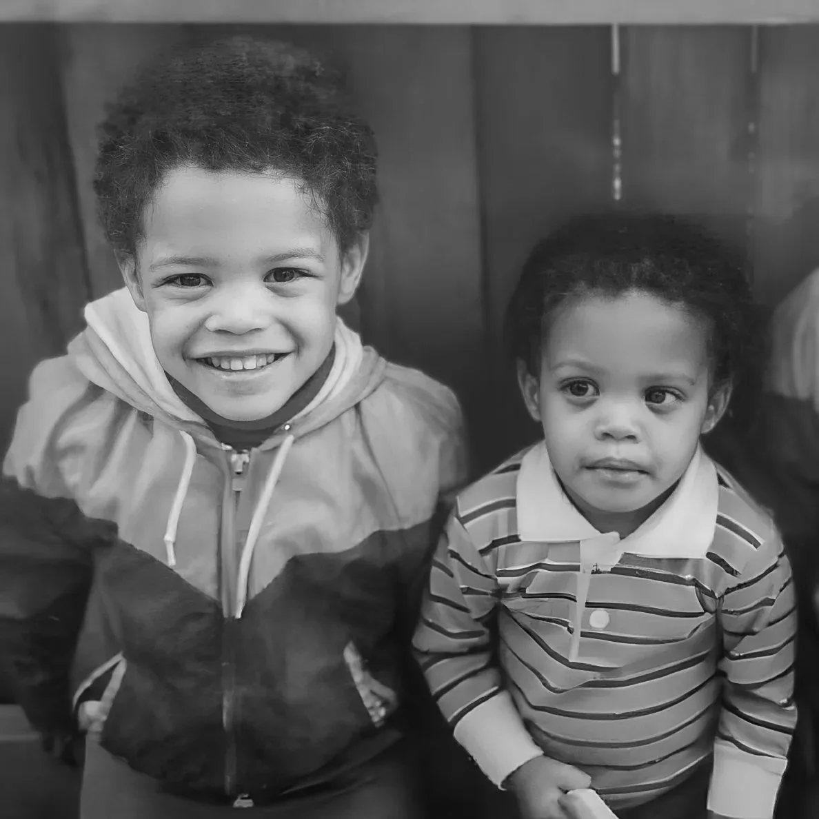 Jarrett and Jerome as kids