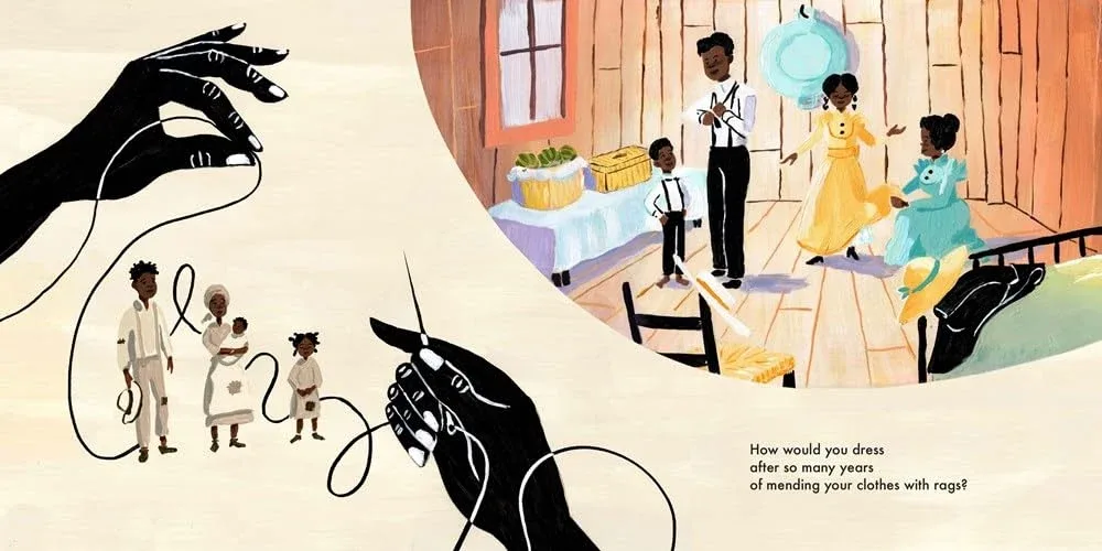 Interior spread from So Many Years