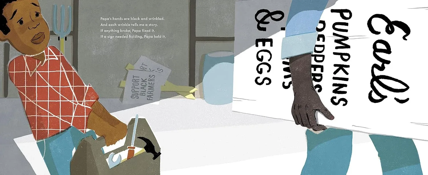 Interior spread from The Last Stand